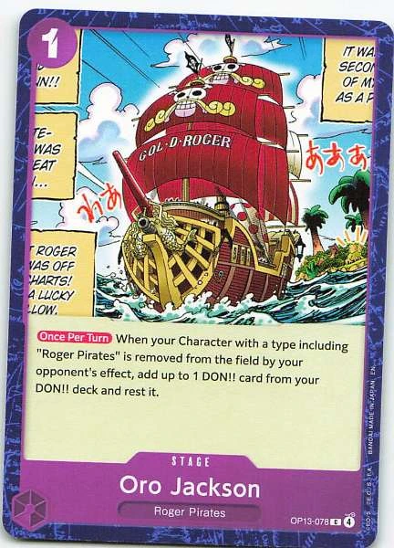 Oro Jackson - Future Foundations #OP13-078