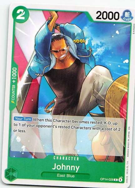 Johnny - One Piece Card Game #OP14-028