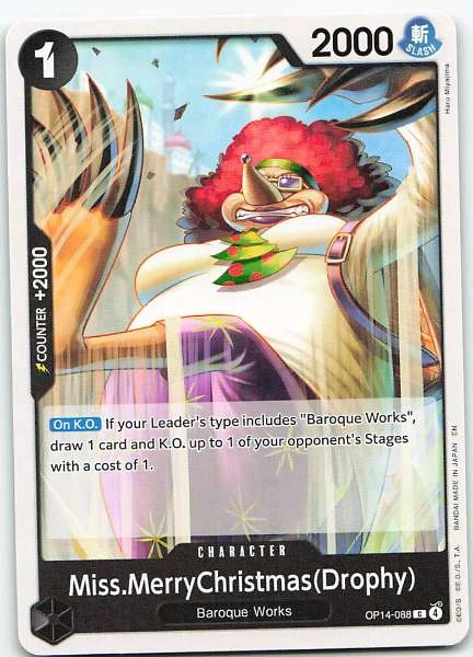 Miss.MerryChristmas(Drophy) - Wings of the Captain #OP14-088