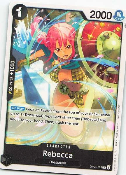 Rebecca - Kingdom of Intrigue #OP04-092