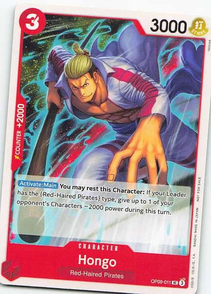 Hongo - Emperors in the New World #OP09-011