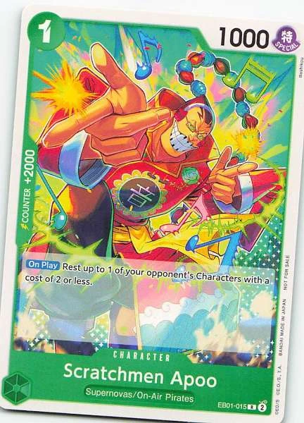 Scratchmen Apoo - Extra Booster Memorial Collection #EB01-015