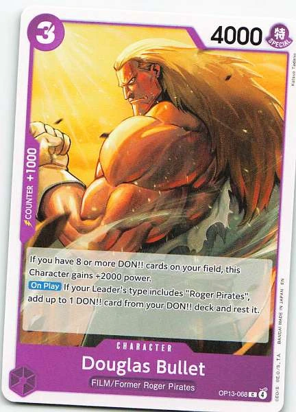 Douglas Bullet - Wings of the Captain #OP13-068