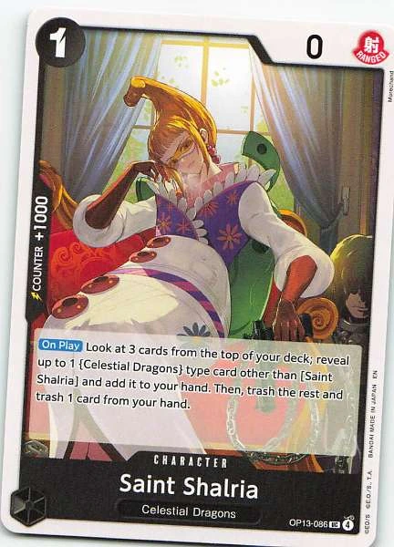 Saint Shalria - Future of the 3 Brothers #OP13-086