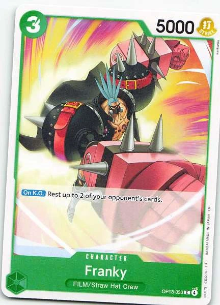 Franky - One Piece Card Game #OP13-033