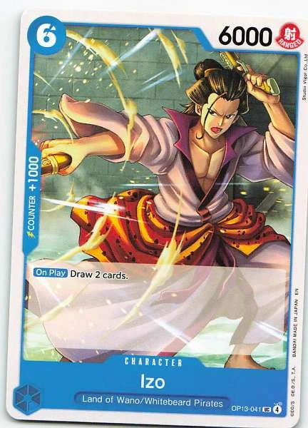 Izo - Wings of the Captain #OP13-041