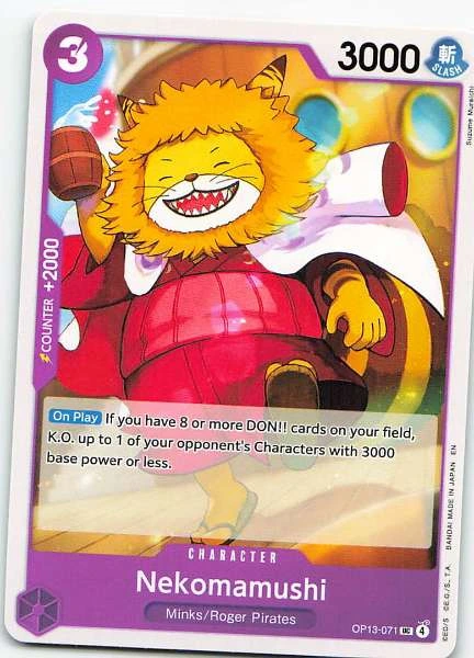 Nekomamushi - One Piece Card Game #OP13-071