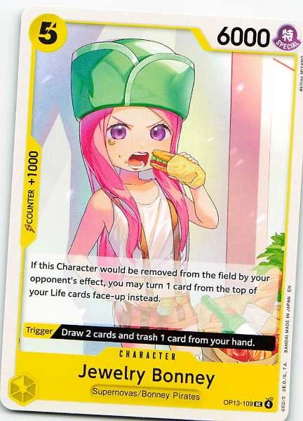 Jewelry Bonney - One Piece Card Game #OP13-109