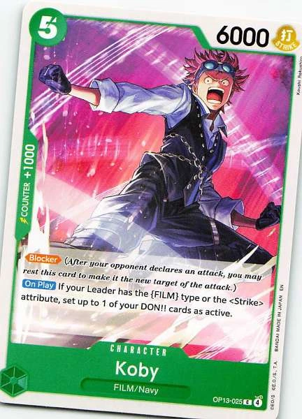 Koby - Future Island #OP13-025