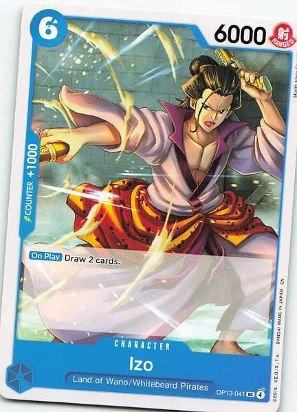 Izo - One Piece Card Game #OP13-041