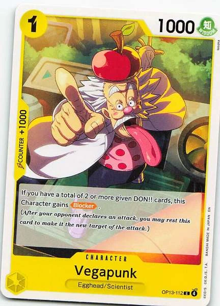 Vegapunk - Wings of the Captain #OP13-112