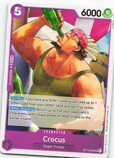 Crocus - Wings of the Captain #OP13-062