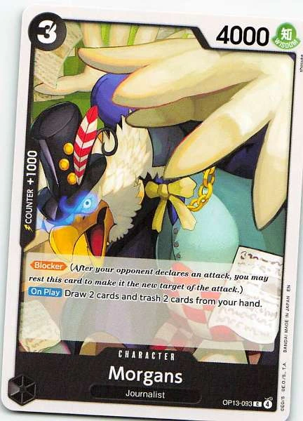 Morgans - Awakening of the New Era #OP03-093