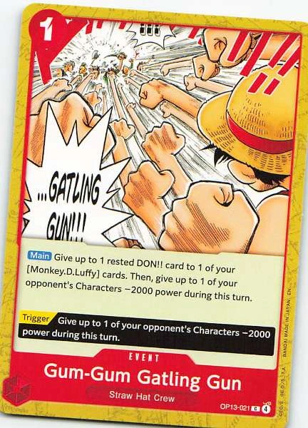 Gum-Gum Gatling Gun - Future Island #OP13-021