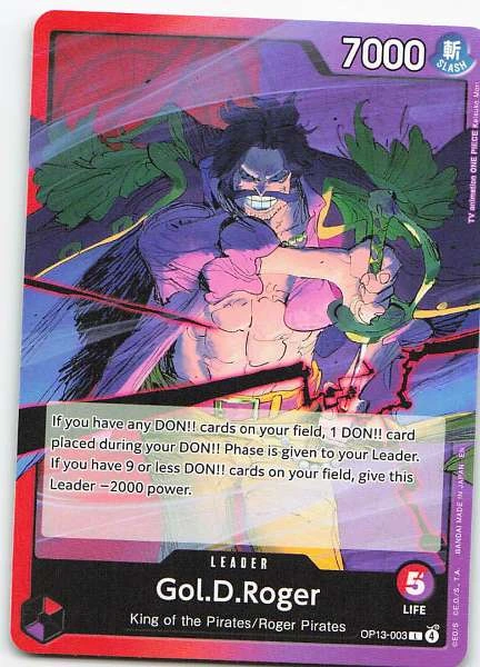 Gol.D.Roger - Wings of the Captain #OP13-003