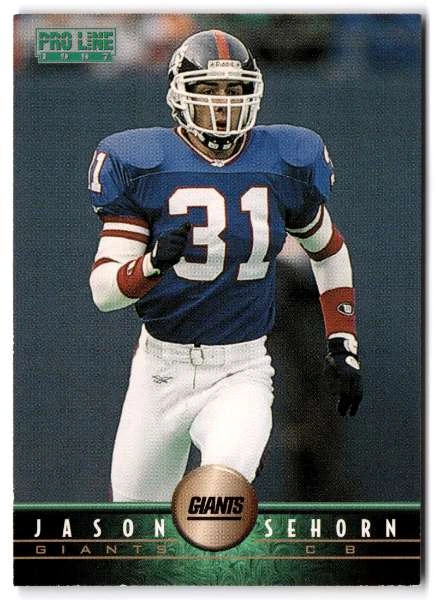 Jason Sehorn - 1997 Pro Line #181