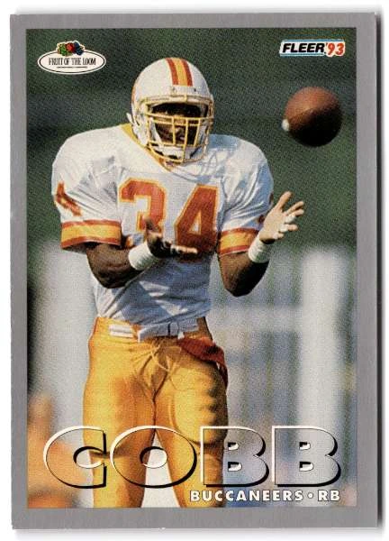 Reggie Cobb - 1993 Fleer #37