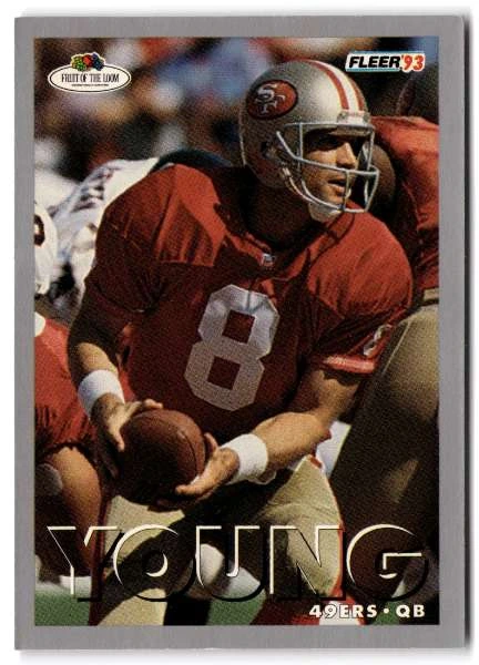 Steve Young - 1993 Fleer #36
