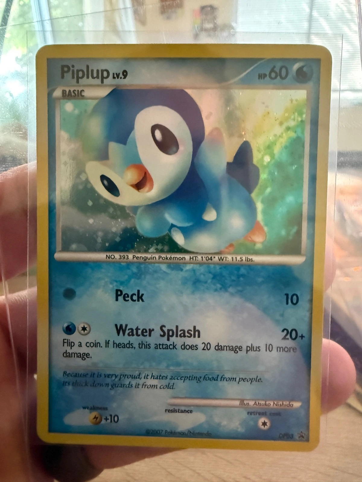 Piplup - Diamond & Pearl Black Star Promos #DP03