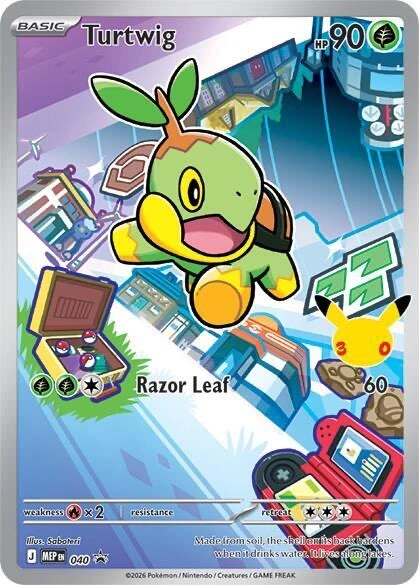 Turtwig - Pokémon 25th Anniversary Collection #040
