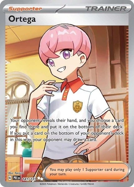 Ortega - Scarlet & Violet: Prismatic Evolutions #141/131