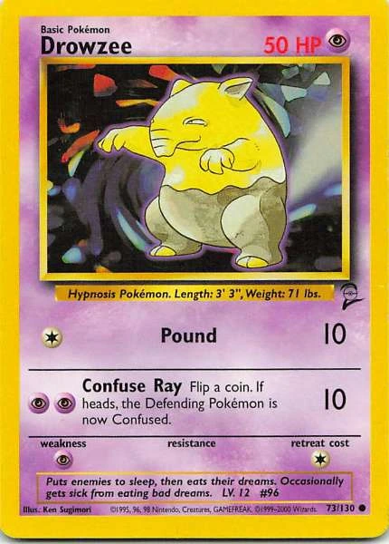 Drowzee - Base Set 2 #73/130