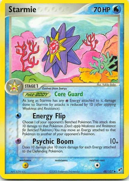 Starmie - EX Deoxys #48/107
