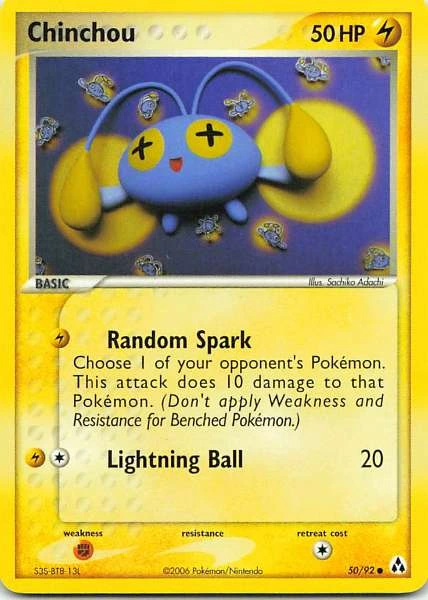 Chinchou - EX Holon Phantoms #50/92