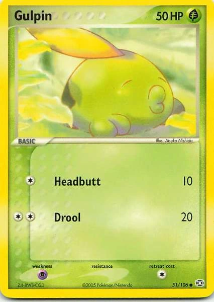 Gulpin - EX Deoxys #51/106