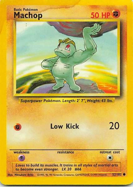 Machop - Base Set #52/102