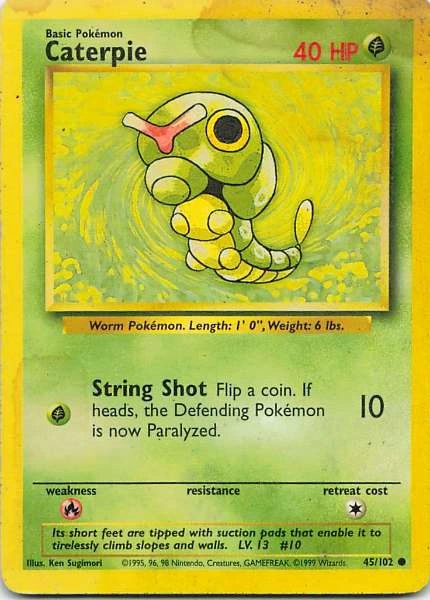 Caterpie - Base Set #45/102