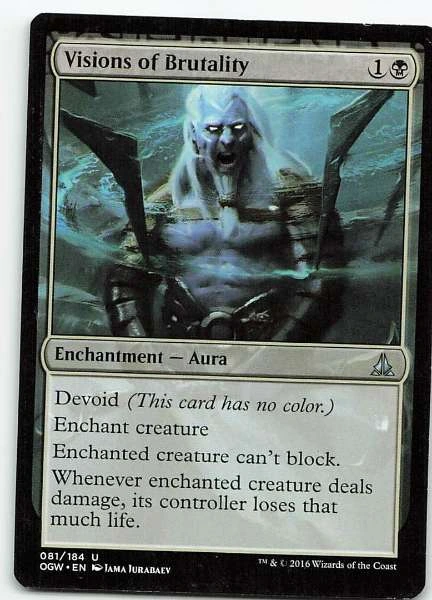 Visions of Brutality - Oath of the Gatewatch #081/184