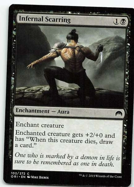 Infernal Scarring - Magic Origins #102/272