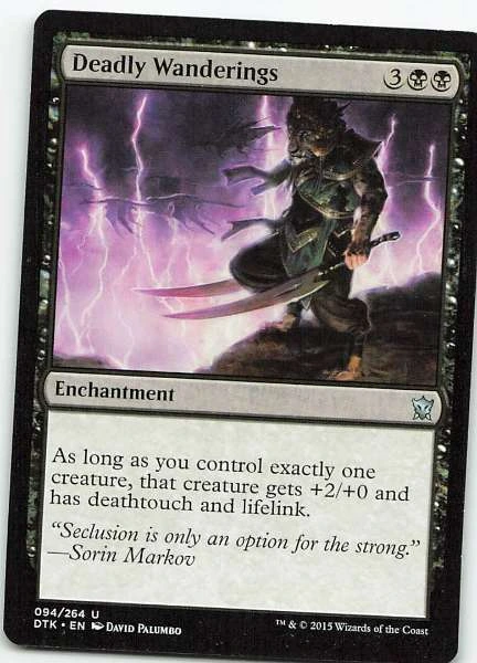 Deadly Wanderings - Dragons of Tarkir #094/264