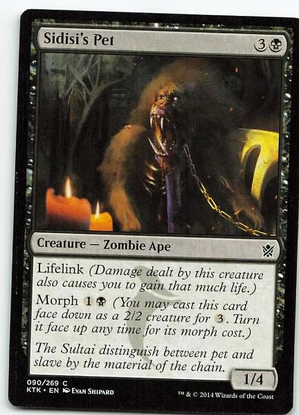 Sidisi's Pet - Khans of Tarkir #090/269