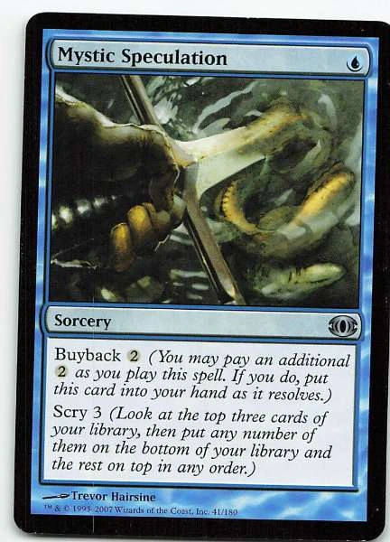 Mystic Speculation - Future Sight #41/180