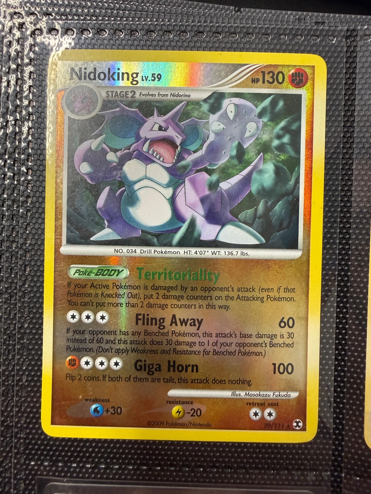Nidoking - Platinum Rising Rivals #29/111