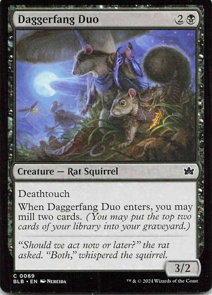 Daggerfang Duo - Bloomburrow #089