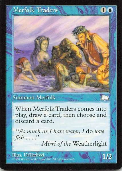 Merfolk Traders - Weatherlight #43