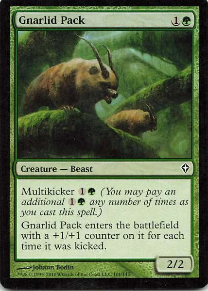 Gnarlid Pack - Worldwake #101/145