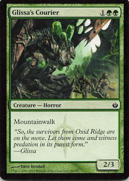 Glissa's Courier - Mirrodin Besieged #80/155