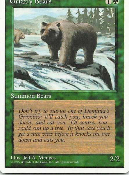 Grizzly Bears - Revised Edition #246/359