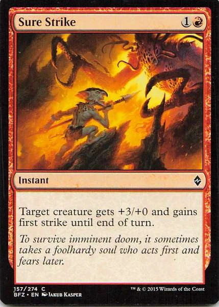 Sure Strike - Battle for Zendikar #157/274