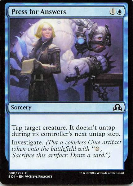 Press for Answers - Shadows over Innistrad #080/297