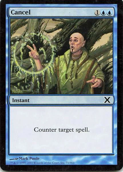 Cancel - Tenth Edition #71/383