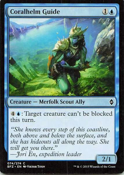 Coralhelm Guide - Battle for Zendikar #074/274