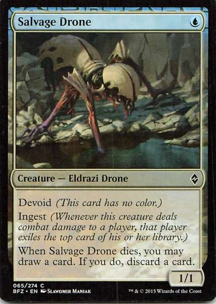 Salvage Drone - Battle for Zendikar #065/274