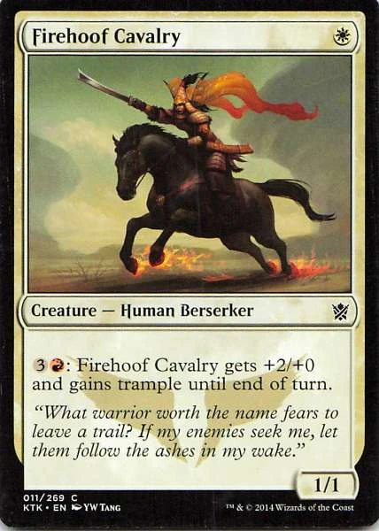 Firehoof Cavalry - Khans of Tarkir #011/269