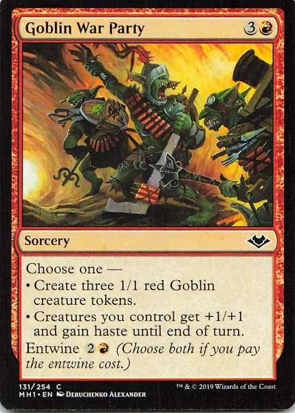 Goblin War Party - Modern Horizons #131/254