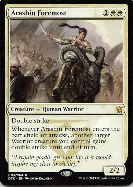 Arashin Foremost - Dragons of Tarkir #003/264